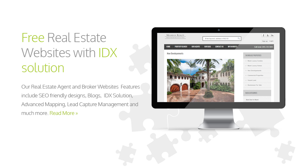 Real estate websites Illustration